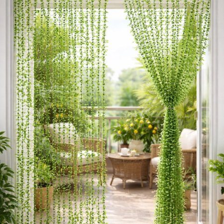 ستارة أوراق خضراء ديكورية